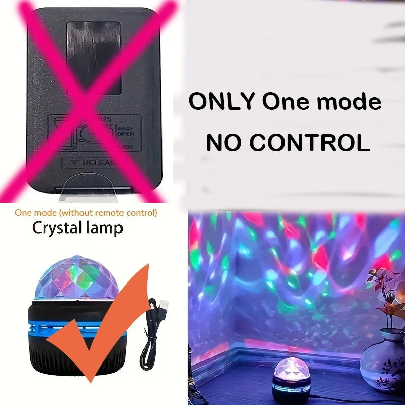 Projecteur Galaxie & Veilleuse d’Ambiance – 7 Couleurs Magiques